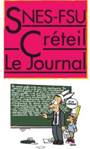 SNES-FSU Créteil le journal n°18