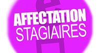 Affectation des stagiaires 2018-2019