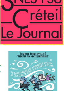 Journal du SNES FSU Créteil 38 de janvier 2023