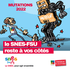 Mutations interacadémiques 2022 : calendrier