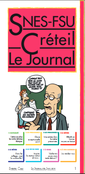 SnesFsu Créteil Le journal n°22