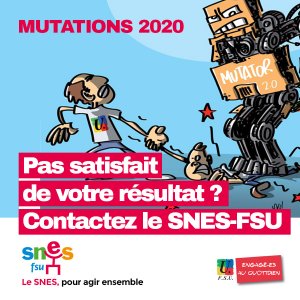 Résultats de l'inter : Le Snes FSU à vos côtés