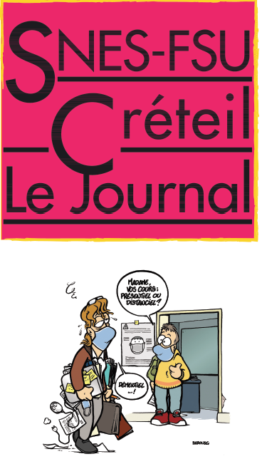 Journal du Snes Créteil n°29 janvier 2021