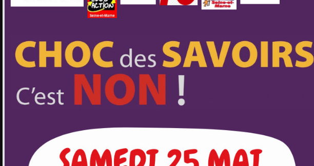 Jeudi 23 et vendredi 24 mai et samedi 25 mai à Melun : Trois rassemblements (…)