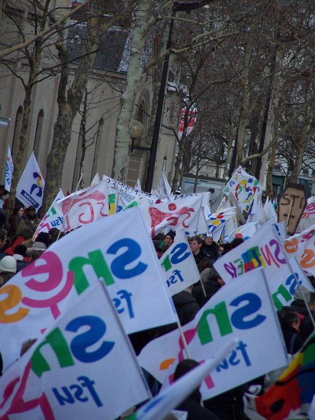 Grève et manifestation le mardi 31 janvier