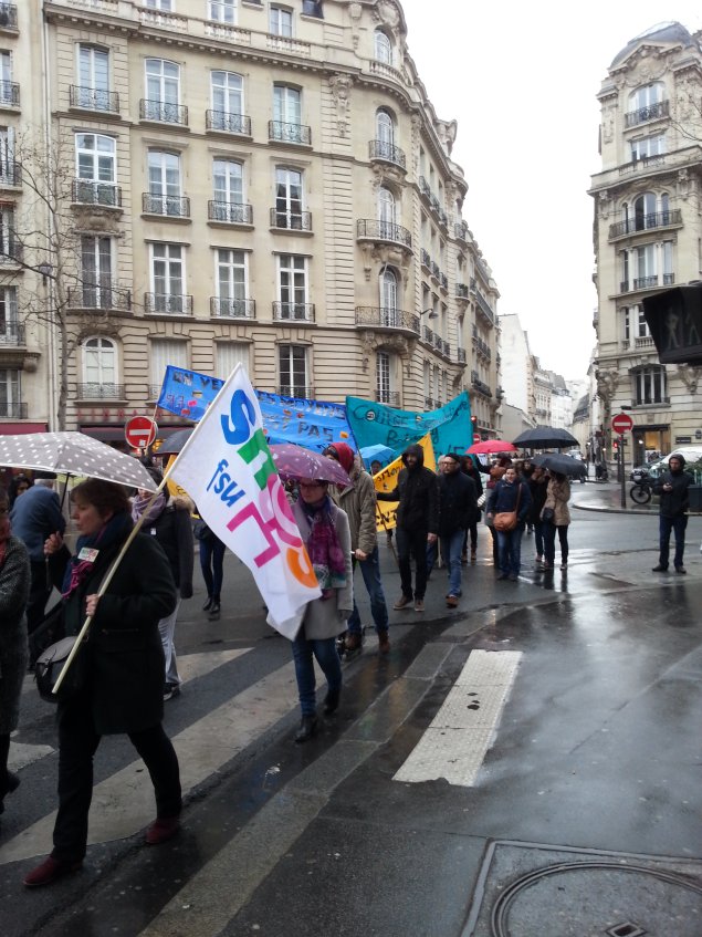 Grève interprofessionnelle et manifestation le 9 avril 2015