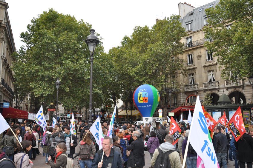 Le 93 réussit sa mobilisation du 19 septembre 2013 .