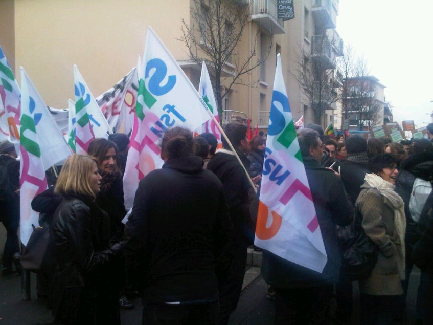 Rassemblement du 93 devant l'IA de Bobigny le jeudi 16 février à 14h