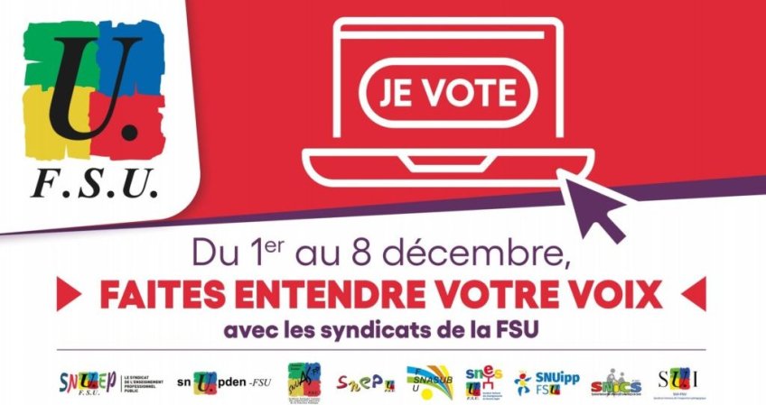 Elections professionnelles 2022 : du 7 au 25 novembre, je récupère ma notice (…)