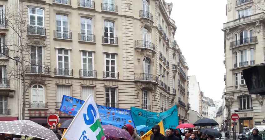 Grève interprofessionnelle et manifestation le 9 avril 2015