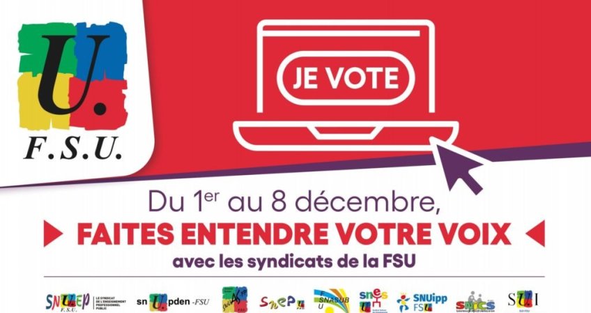 Les candidat-es du SNES-FSU Créteil aux élections pros 2022 !